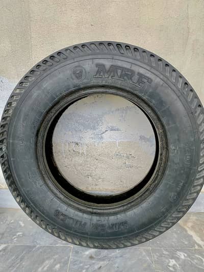 Original MRF Super Miler 6.50-16 Heavy duty tyres -Excellent condition