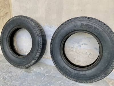 Original MRF Super Miler 6.50-16 Heavy duty tyres -Excellent condition