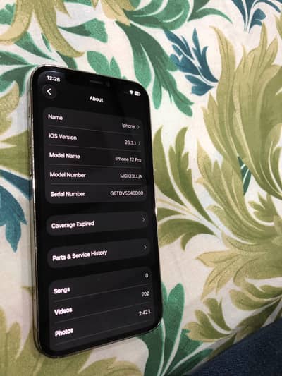 Iphone 12 pro 128 rose gold non PTA