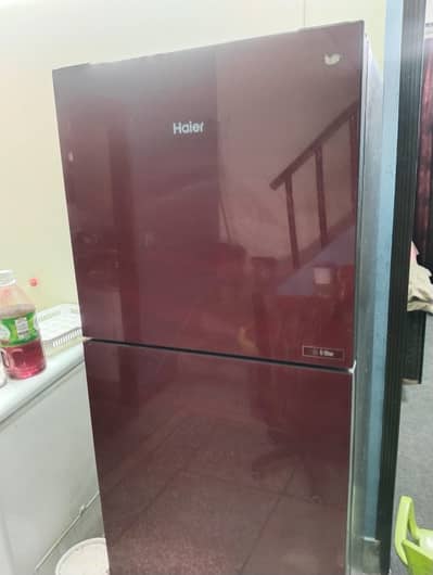 glass door fridge