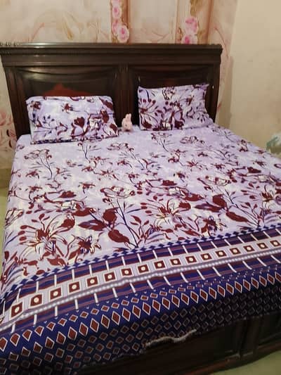 used bed with mattress