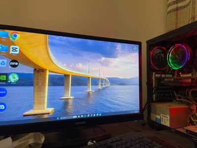 Gaming Full PC with Philips LCD