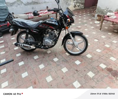 Suzuki gd 110s bike for sale  contact number 03226220540