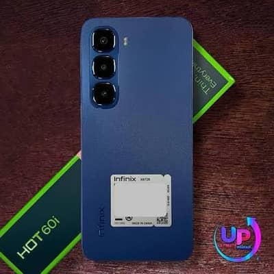 infinix hot 60i 1 day use box open