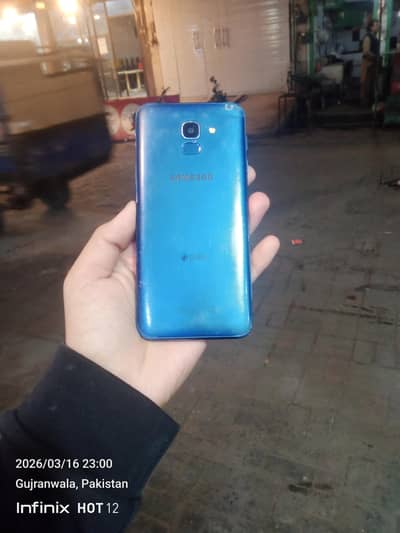 Samsung J6 pta 3 ram 32 gb memery