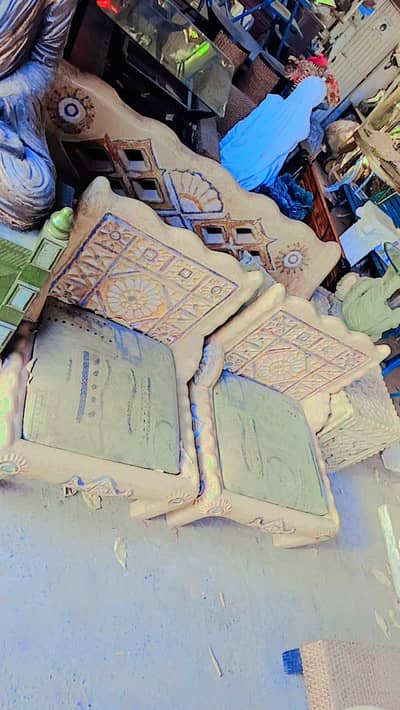 antique imported chair set dewan imported sofa  fiber wooden metal