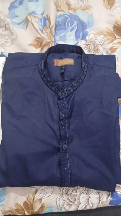 1 or 2 times used  only medium and large size men shalwar suit