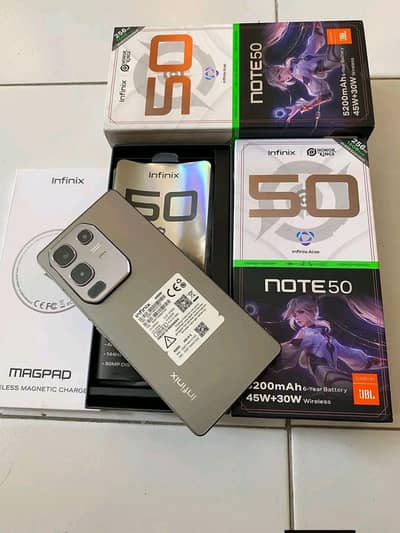 8+8 256 memory infinix note 50