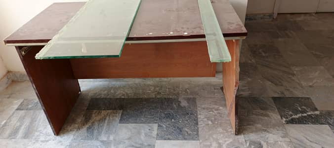 used damaged table. . .