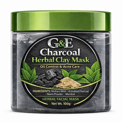 Charcoal Herbal Clay Mask