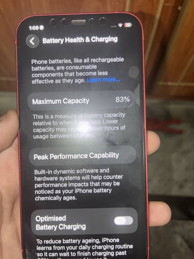 IPHONE 12 JV RED COLOR