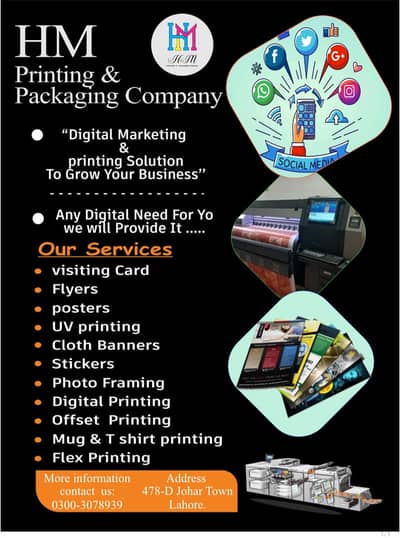 Sales officer for a Digital printing Press