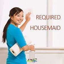 Required House Maid / Babysitter (North Karachi)