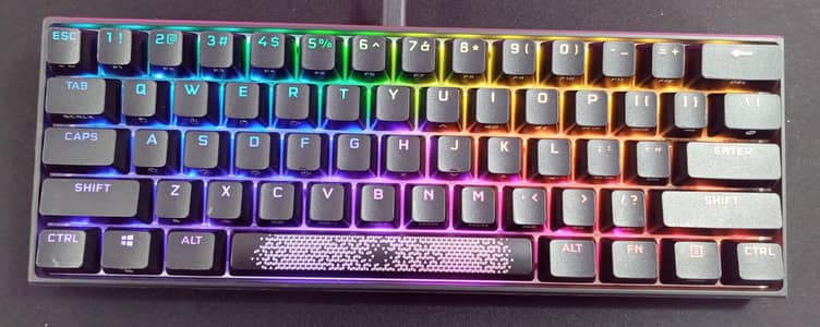 Corsair K65 RGB Mini 60% Optical Mechanical Gaming Ultra-Fast Keyboard
