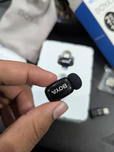 Boya wireless mic for sale. . . 03214965882