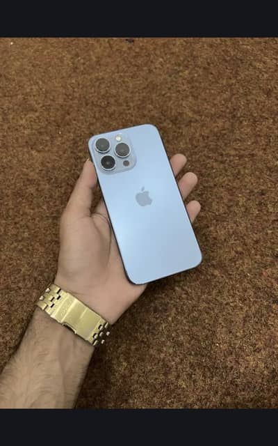 I phone 13 pro jv 128 gb water pack exchange posibel