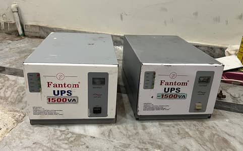 2 x 1500 VA UPS Perfect Working