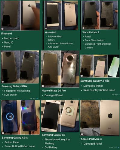 Apple/Samsung/Xiaomi/Huaweii