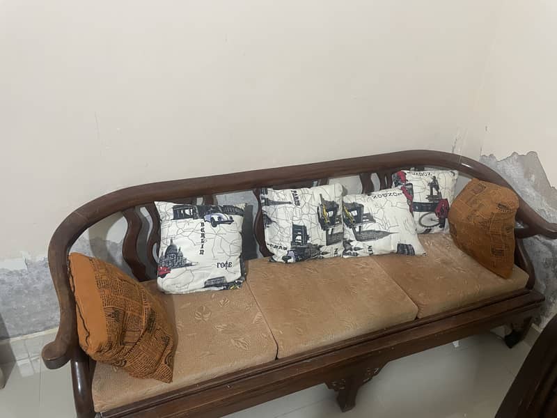 Sheesham Sofa Set 1