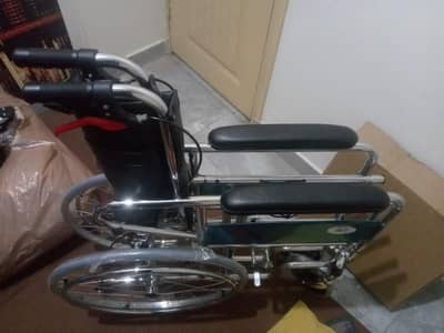 Brand New Wheelchair with Commode – Heavy Duty