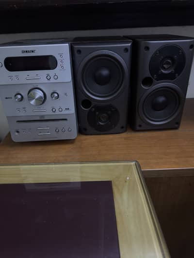 Onkyo Japanese Speakers with Sony Amplifier and Baser