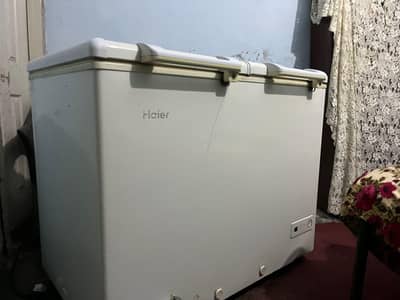 urgent sale Haier defrezr double door lush condition