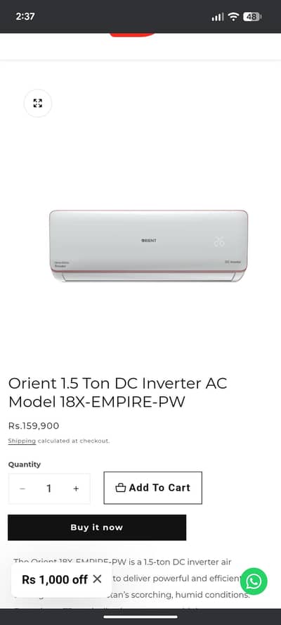 orient empire 18 x   t3 tecnology inverter