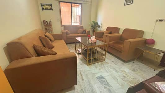 7 Seater Sofa Set with cushions for sale.