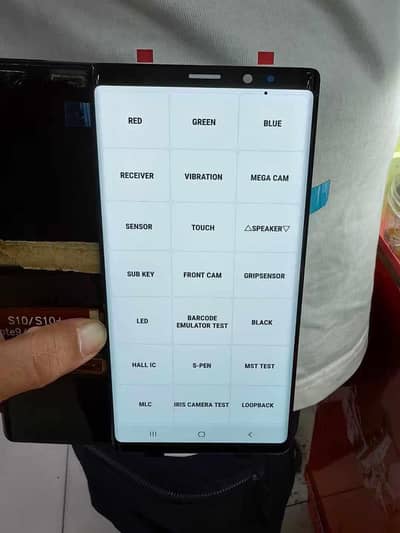 Samsung Note 8 Pin Dot Panel