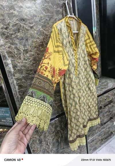 three piece lawn suit