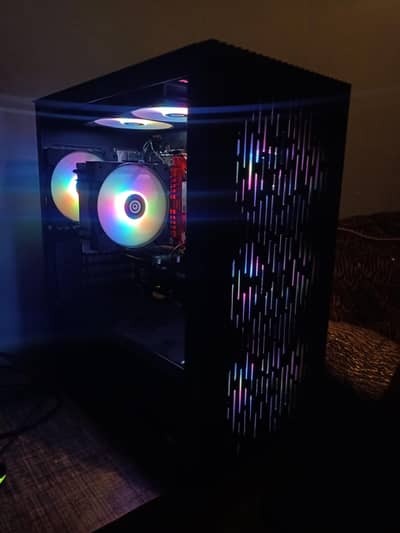 complete setup with monitor