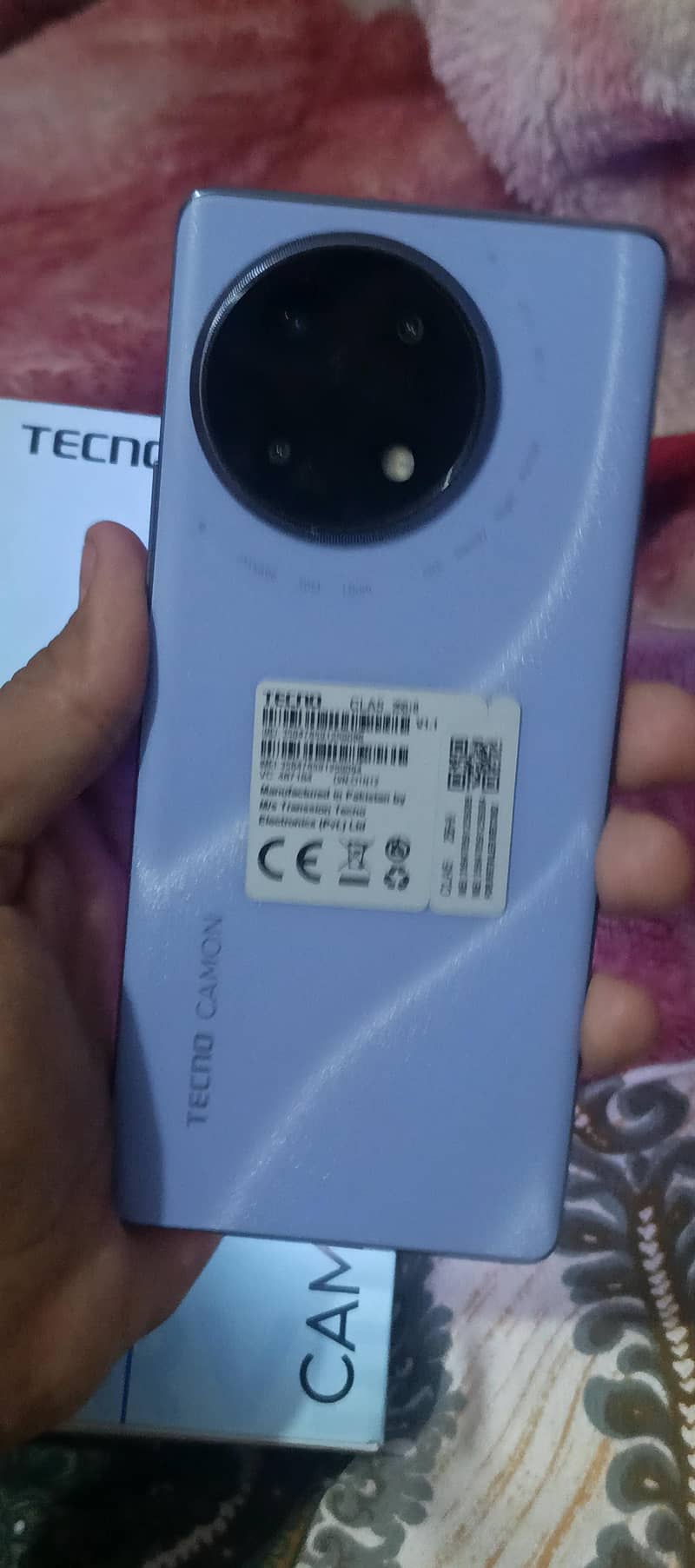 Techno camon 30s touch damage 7