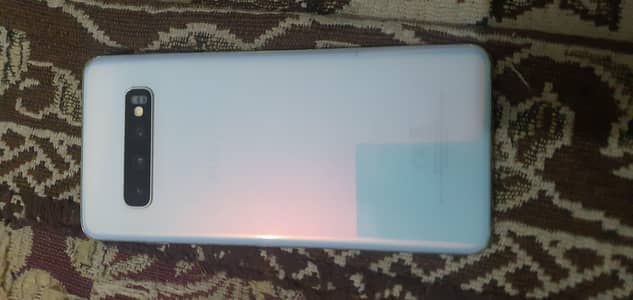 Galaxy S10 Dual sim 6/128 just 2 dot baqi all ok  all sim working