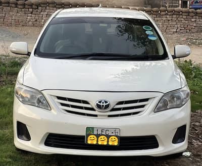 TOYOTA CROLLA XLI MODEL 2012