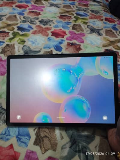 Samsung Galaxy Tab S6 (8/256) + black book cover + spent