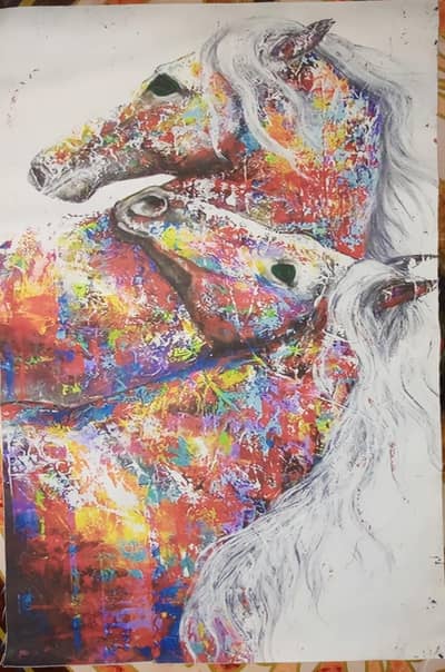 Horse painting