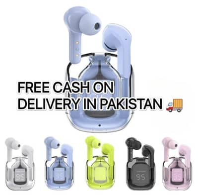 Air 31 Earbuds Transparent Case Type C Charging - Random Color