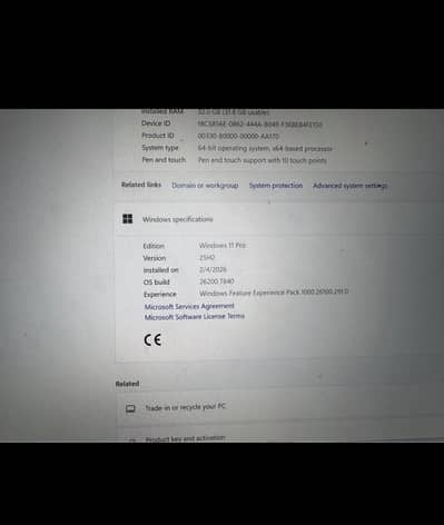 Microsoft Surface Laptop 5 – 12th Gen i7 / 32GB RAM / 1TB SSD –