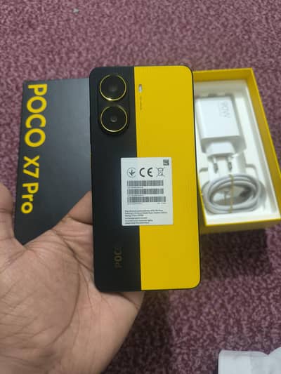 Xiaomi Poco X7 Pro 12 512 Full Box Warranty Remaining