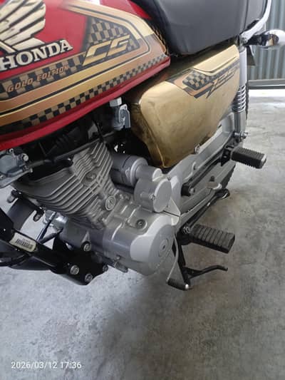 Honda 125 self start gold edition 0322_436367no