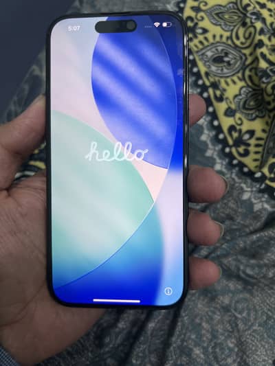 Iphone 15 pro Non pta