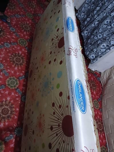 1 bed spring and one molty farm