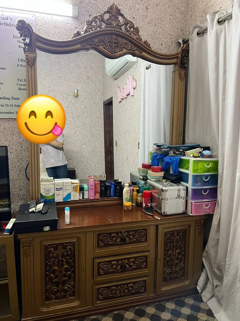ShowCase & Dressing Table Same match 1