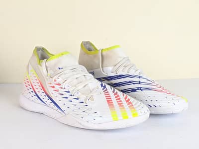 adidas Predator Edge . 3 IN Al Rihla - Footwear White/Solar Yellow/Powe