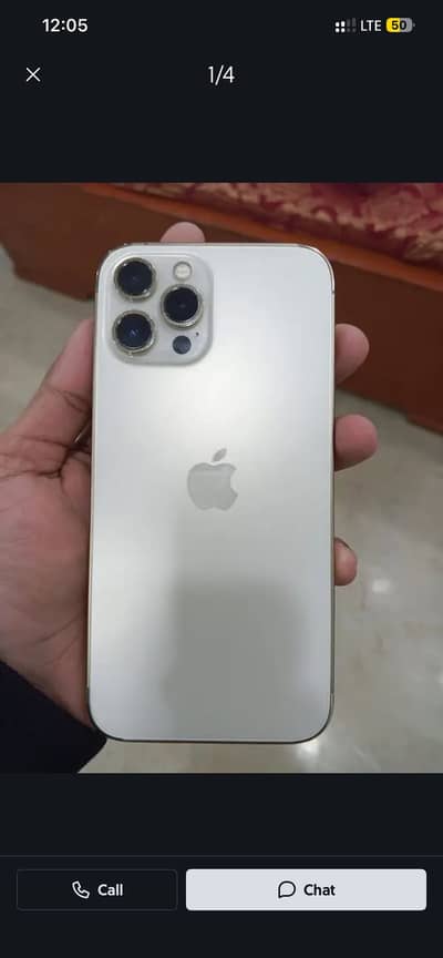 iPhone 12 pro max with charger and box