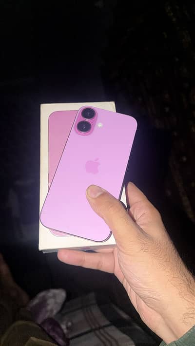 Iphone 16 jv 128Gb. Minor back break With Box.