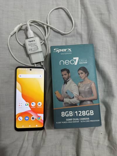 sparx neo 7 ultra 8/128gb just like brand new