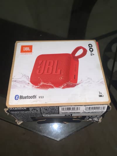 “JBL GO 4 Original Bluetooth 5.3 — brand New (Only Box Opened) Sale”