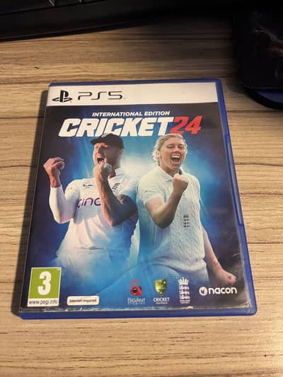 PS5 Games Cricket 24 , marvel avengers