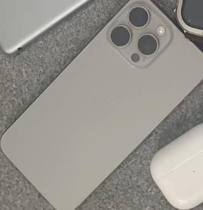 iPhone 15 pro Max PTA approved 256gb Natural Titanium